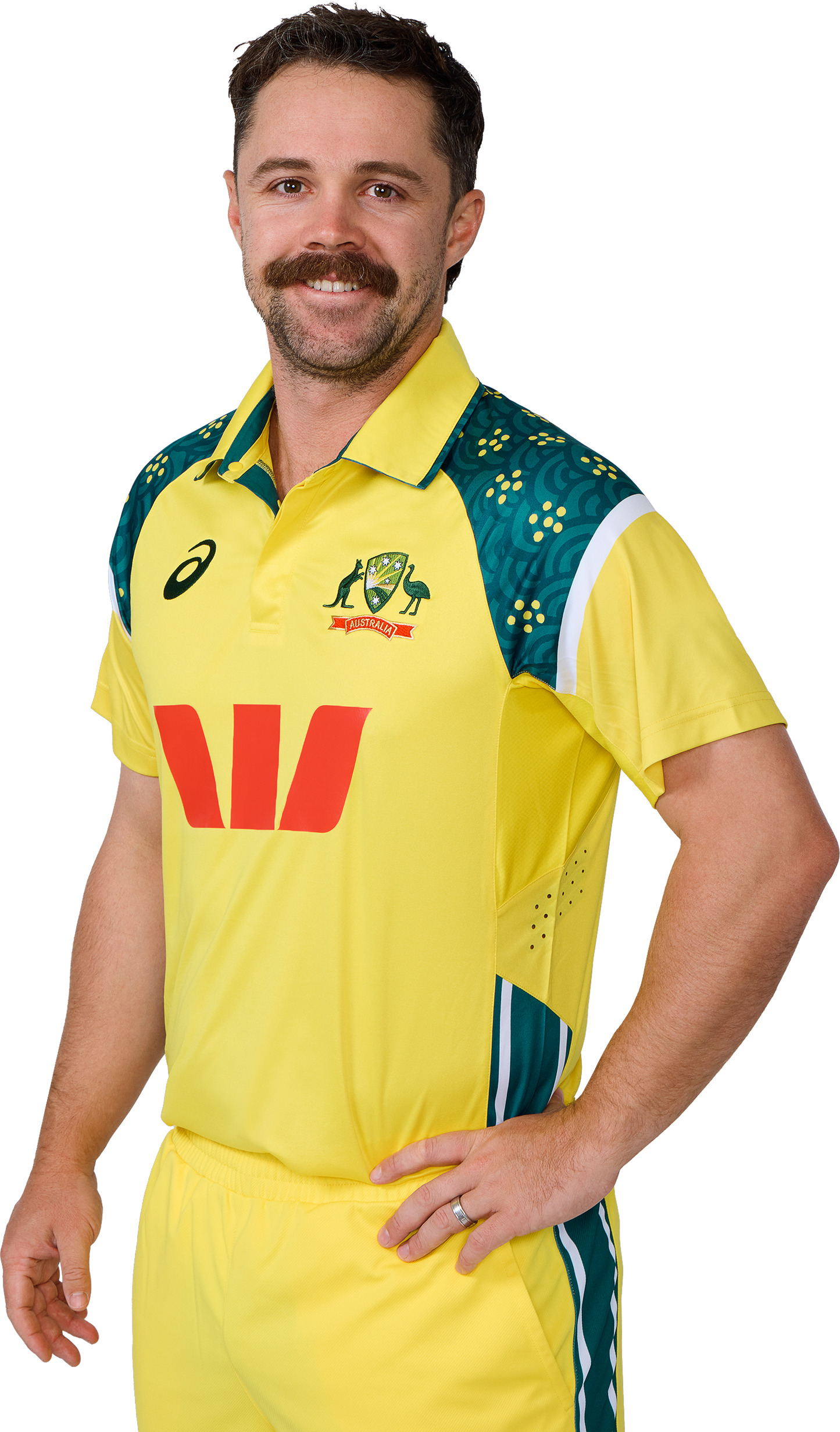 Cricket Australia Replica ODI Home Shirt Mens