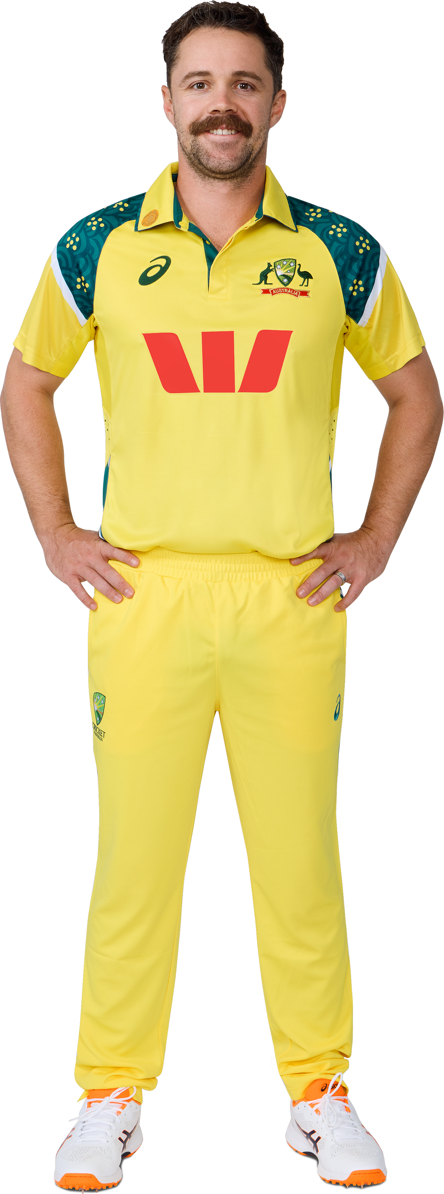 Cricket Australia Replica ODI Home Shirt Mens