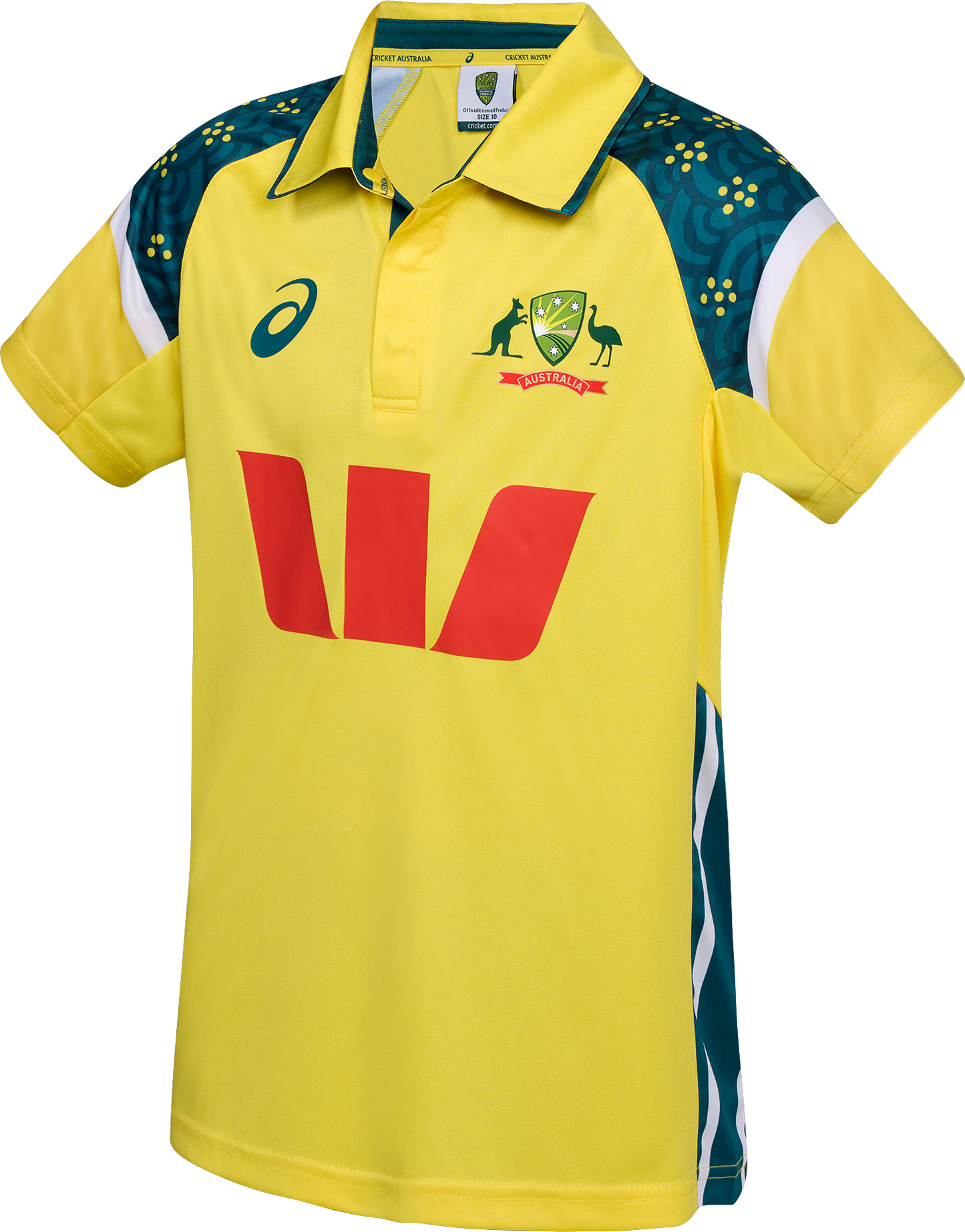 Asics Cricket Australia Replica ODI Home Shirt Youth