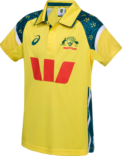 Asics Cricket Australia Replica ODI Home Shirt Youth