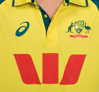 Asics Cricket Australia Replica ODI Home Shirt Youth