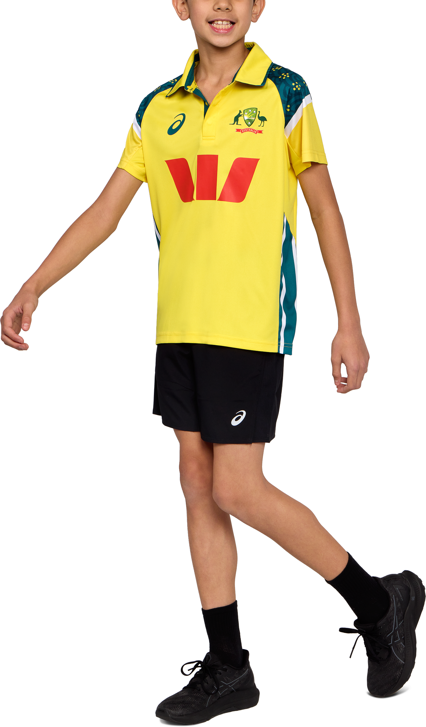 Asics Cricket Australia Replica ODI Home Shirt Youth