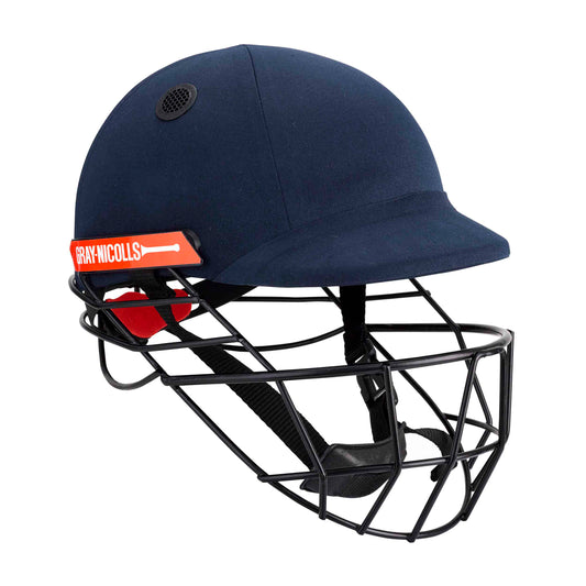 Gray Nicolls Atomic 360 Cricket Helmet Navy with Inbuilt Neck Guard