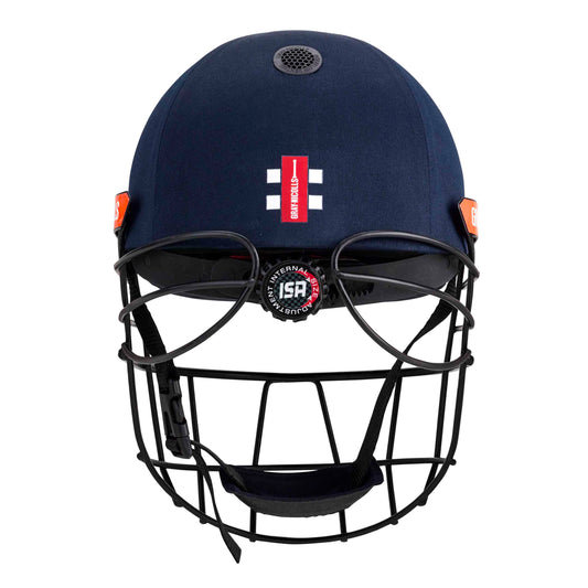 Gray Nicolls Atomic 360 Cricket Helmet Navy with Inbuilt Neck Guard