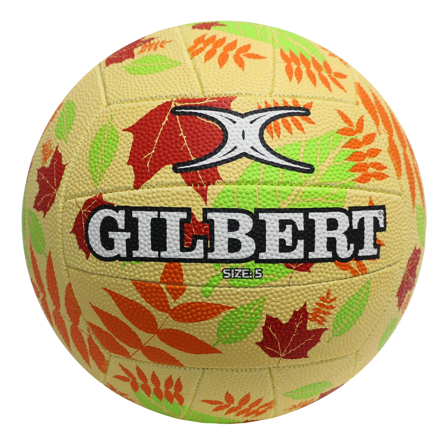 Gilbert Netball Glam Autumn Leaves Size 5