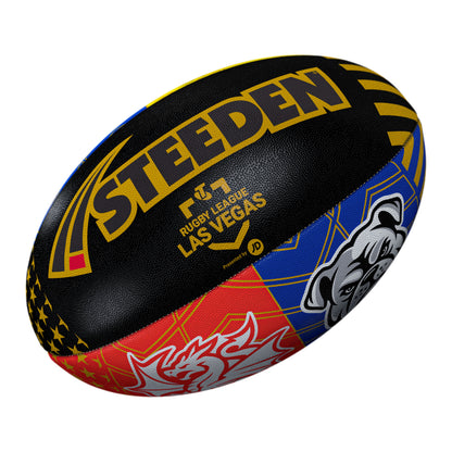 Steeden NRL Las Vegas Supporter Ball Size 5