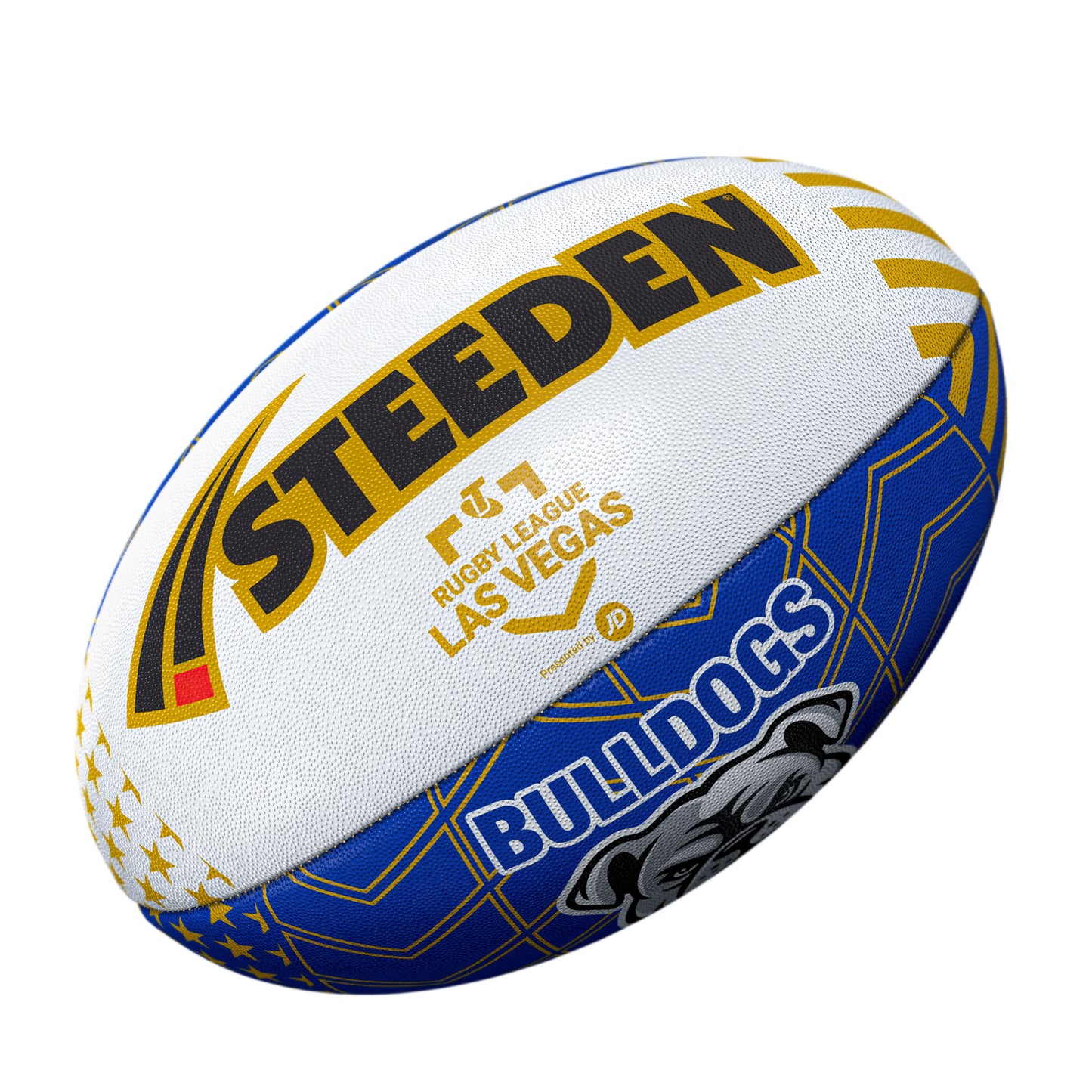 Steeden NRL Las Vegas Team Supporter Bulldogs Size 5