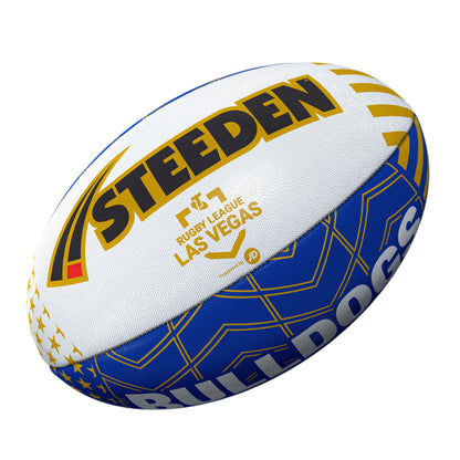 Steeden NRL Las Vegas Team Supporter Bulldogs Size 5