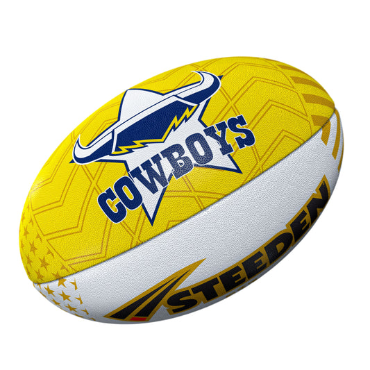 Steeden NRL Las Vegas Team Supporter Cowboys Size 5