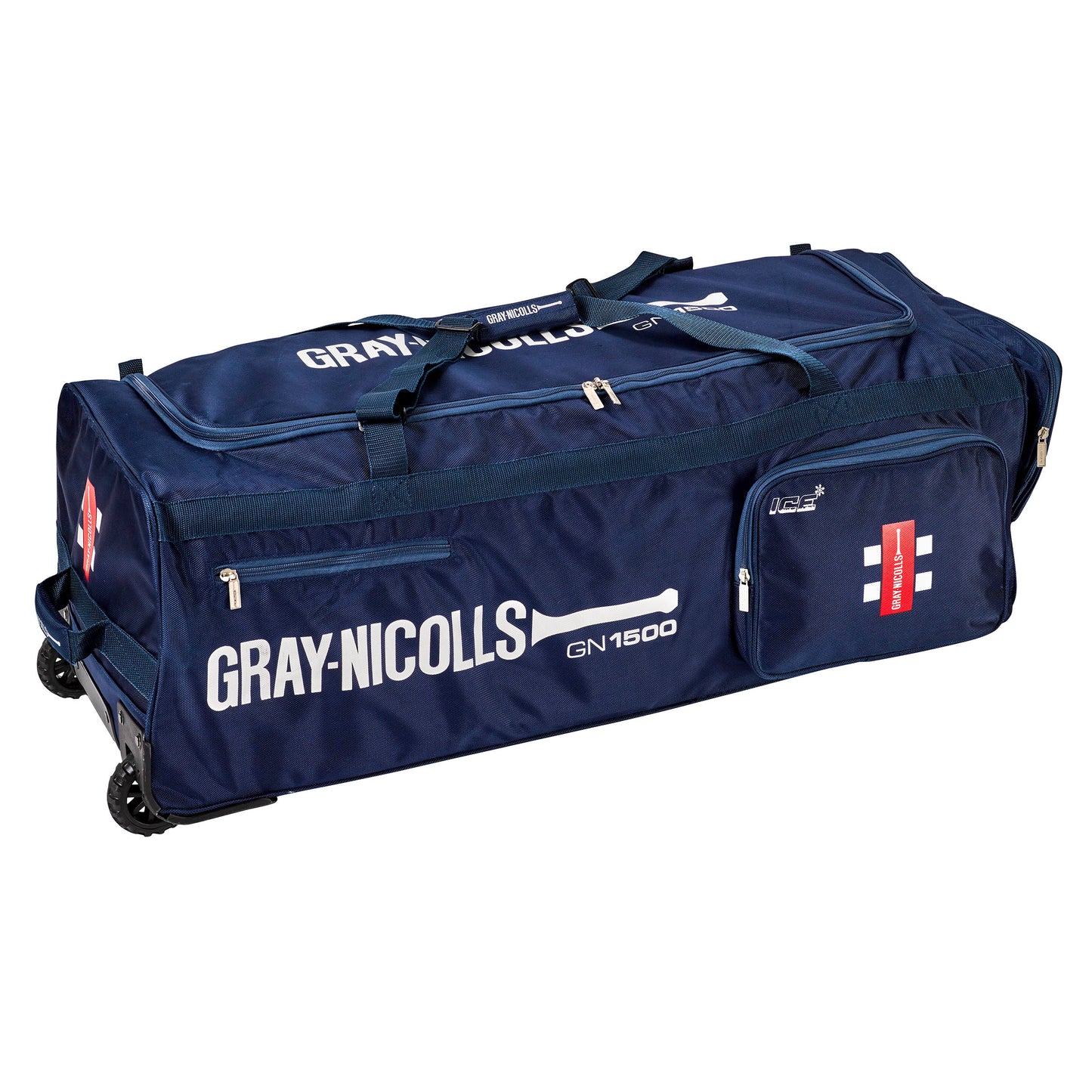 Gray Nicolls GN 1500 Cricket Wheelie Bag Navy