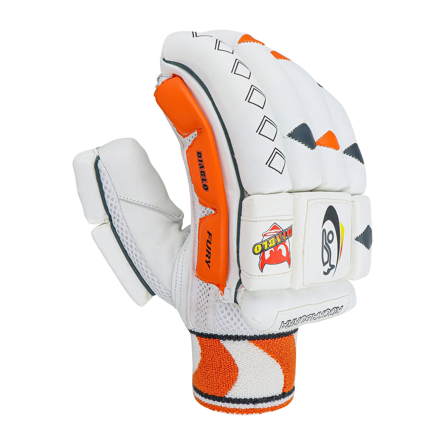 Kookaburra Retro Diablo FURY Cricket Batting Gloves