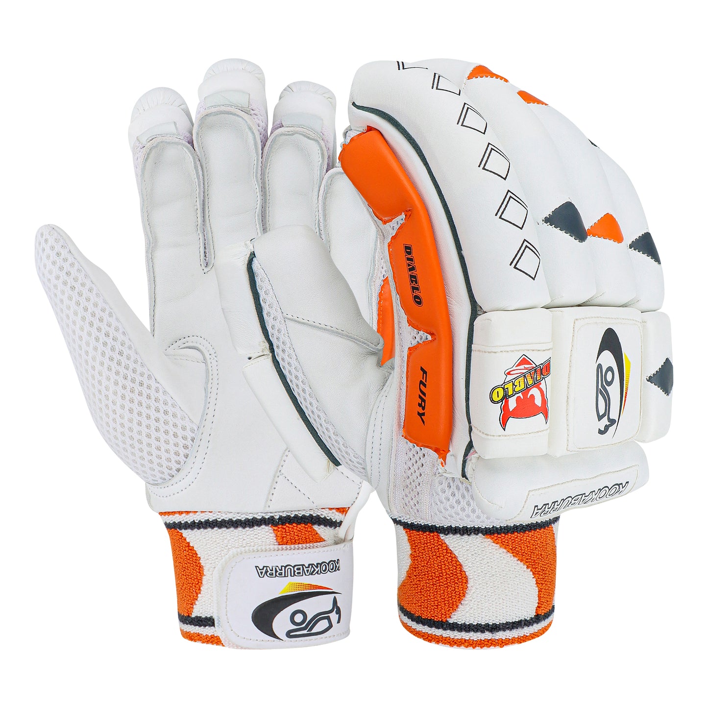 Kookaburra Retro Diablo FURY Cricket Batting Gloves