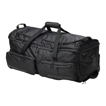 Kookaburra Pro Players Custom Wheelie Cricket Bag Black