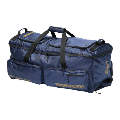 Kookaburra Pro Players Custom Wheelie Cricket Bag Black