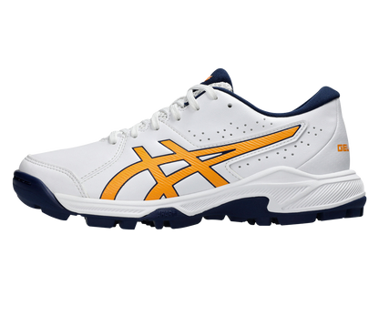 Asics Gel Peake 2 Cricket Shoe White/Stadium Orange