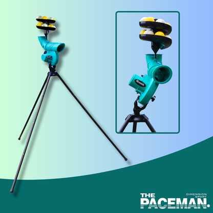 Paceman 176 XT Cricket Bowling Machine Speed 100kph