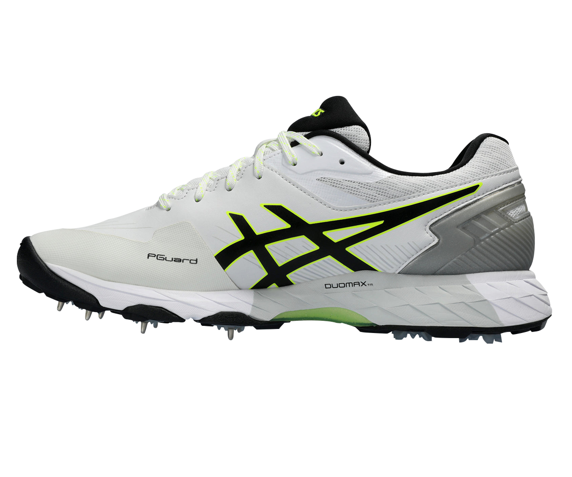 Asics 350 Not Out FF Cricket Spikes Shoe White/Black