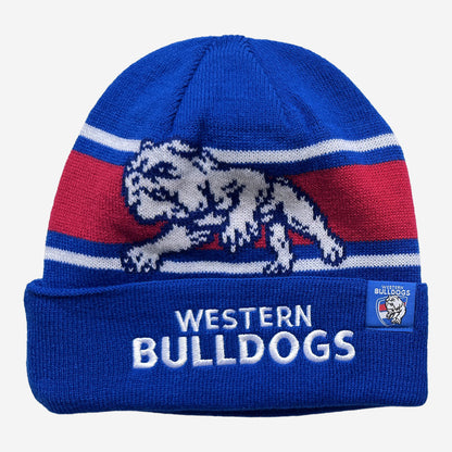 AFL TRANSFORM BEANIE WESTERN BULLDOGS