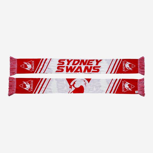 AFL VELOCITY SCARF SYDNEY SWANS