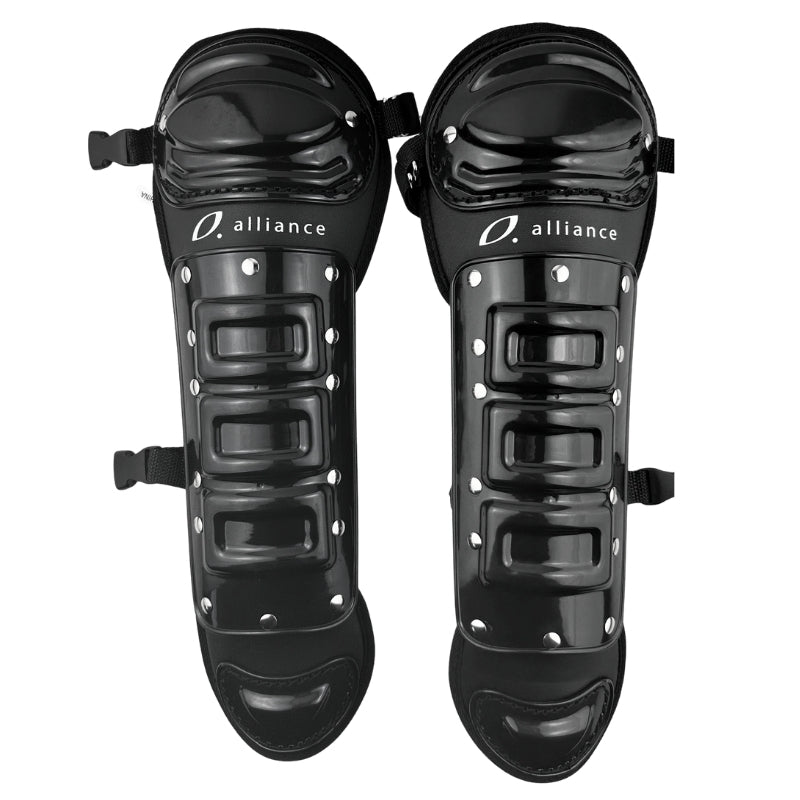 ALLIANCE BASEBALL CATCHERS LEG GUARDS