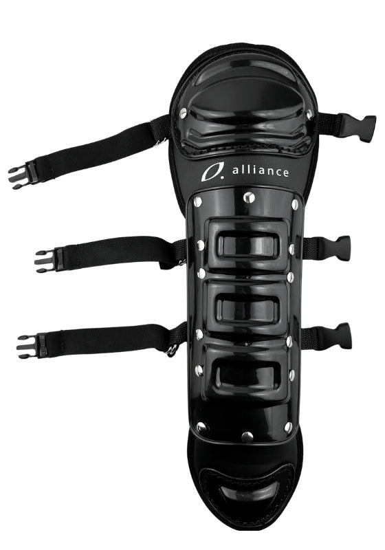ALLIANCE BASEBALL CATCHERS LEG GUARDS