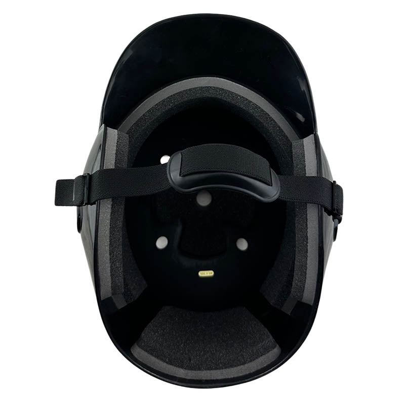 ALLIANCE BASEBALL HELMET WITH STRAP BLACK