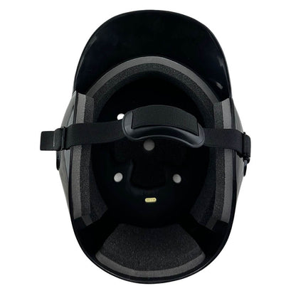 ALLIANCE BASEBALL HELMET WITH STRAP BLACK