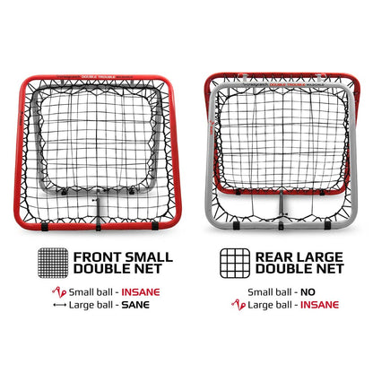 CRAZY CATCH PROFESSIONAL DOUBLE TROUBLE BALL REBOUNDER