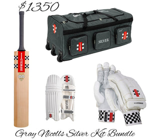 Gray Nicolls Silver Cricket Kit