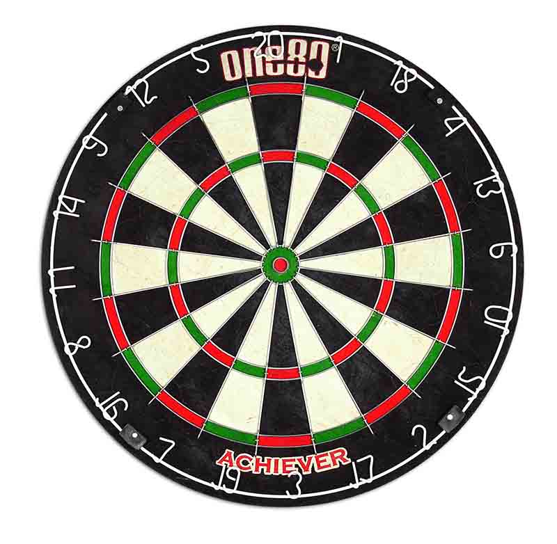 ONE80 ACHIEVER BRISTLE DARTBOARD