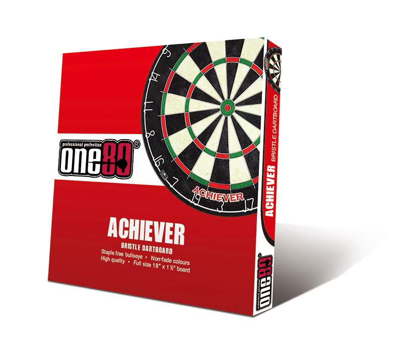 ONE80 ACHIEVER BRISTLE DARTBOARD
