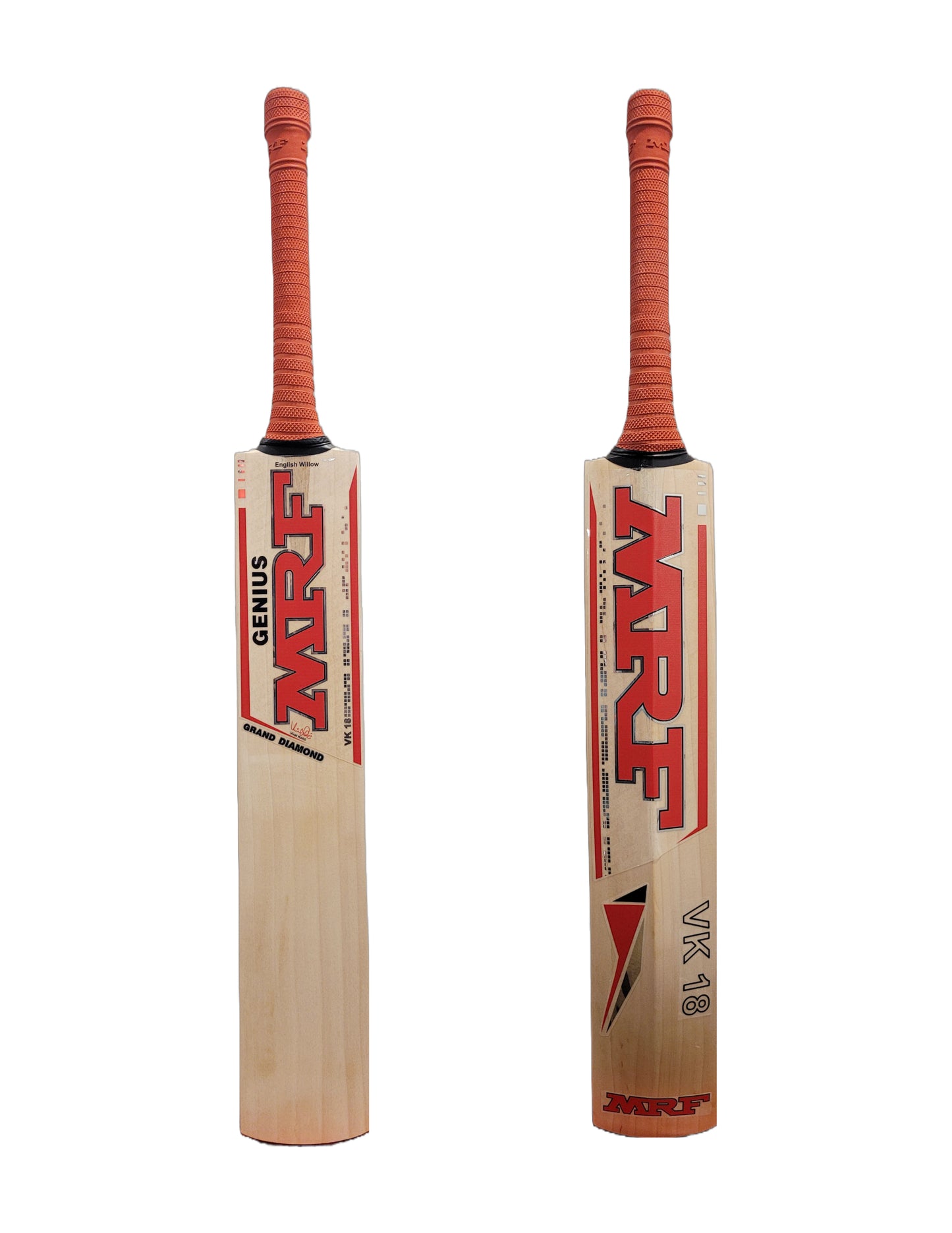 MRF Genius Grand Diamond Small Adult English Willow Cricket Bat