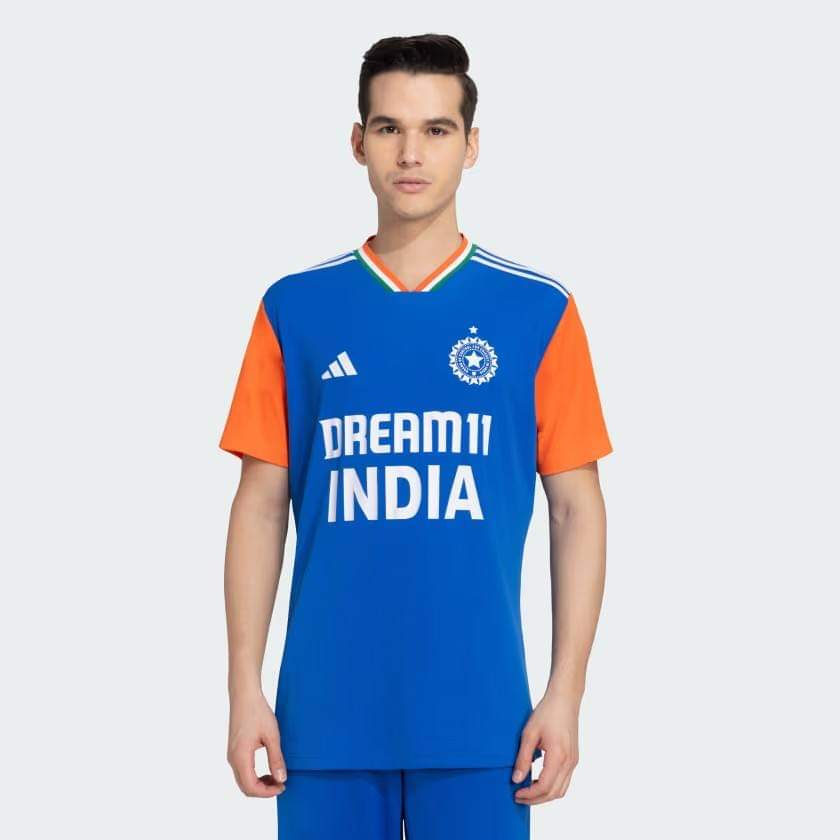 India Cricket T20 Fan Jersey Adidas