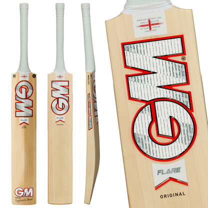 GM FLARE DXM ORIGINAL TTNOW English Willow Cricket Bat