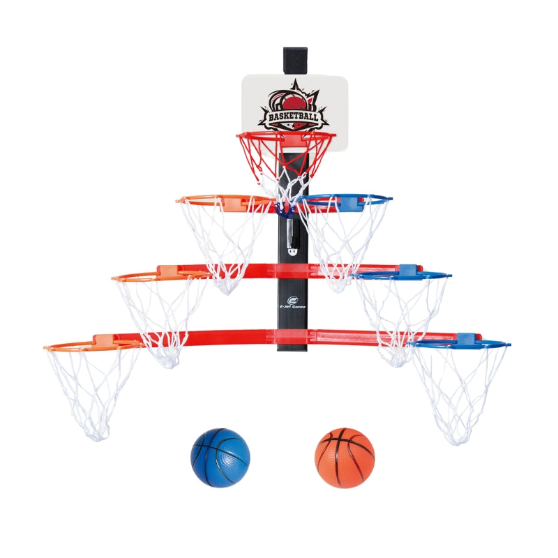E-JET GAMES MINI BASKETBALL HOOP RACE SET