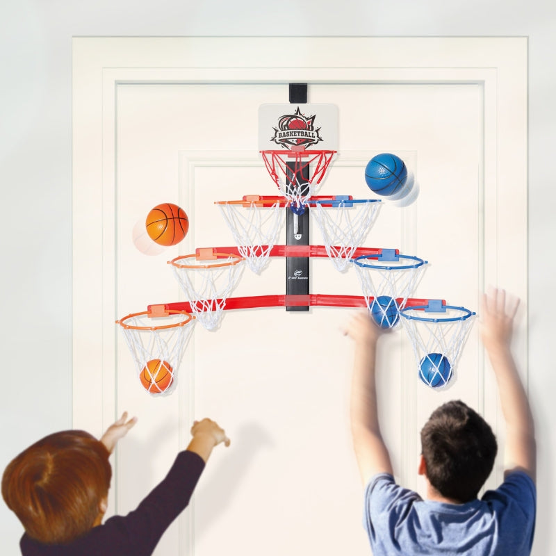 E-JET GAMES MINI BASKETBALL HOOP RACE SET