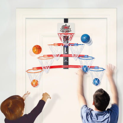 E-JET GAMES MINI BASKETBALL HOOP RACE SET