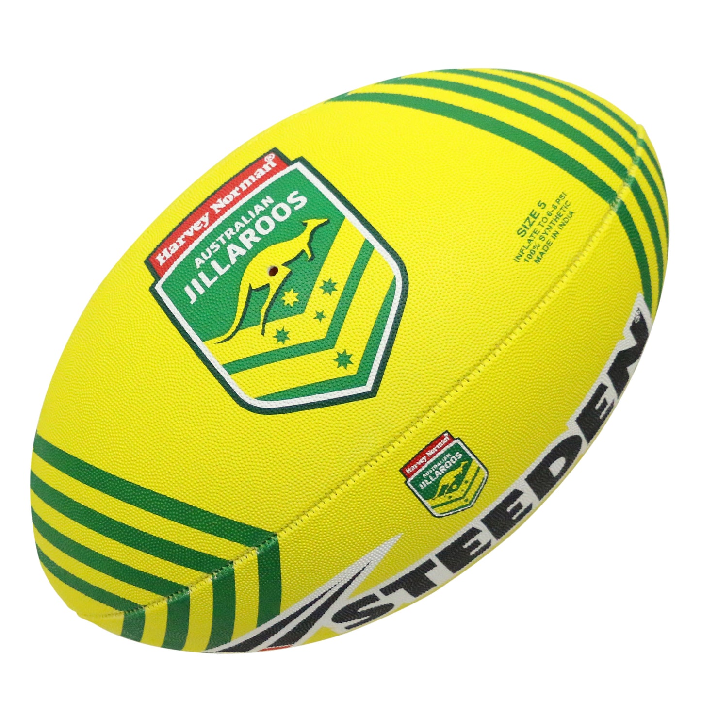 Steeden Jillaroos Supporter Rugby Ball Size 5