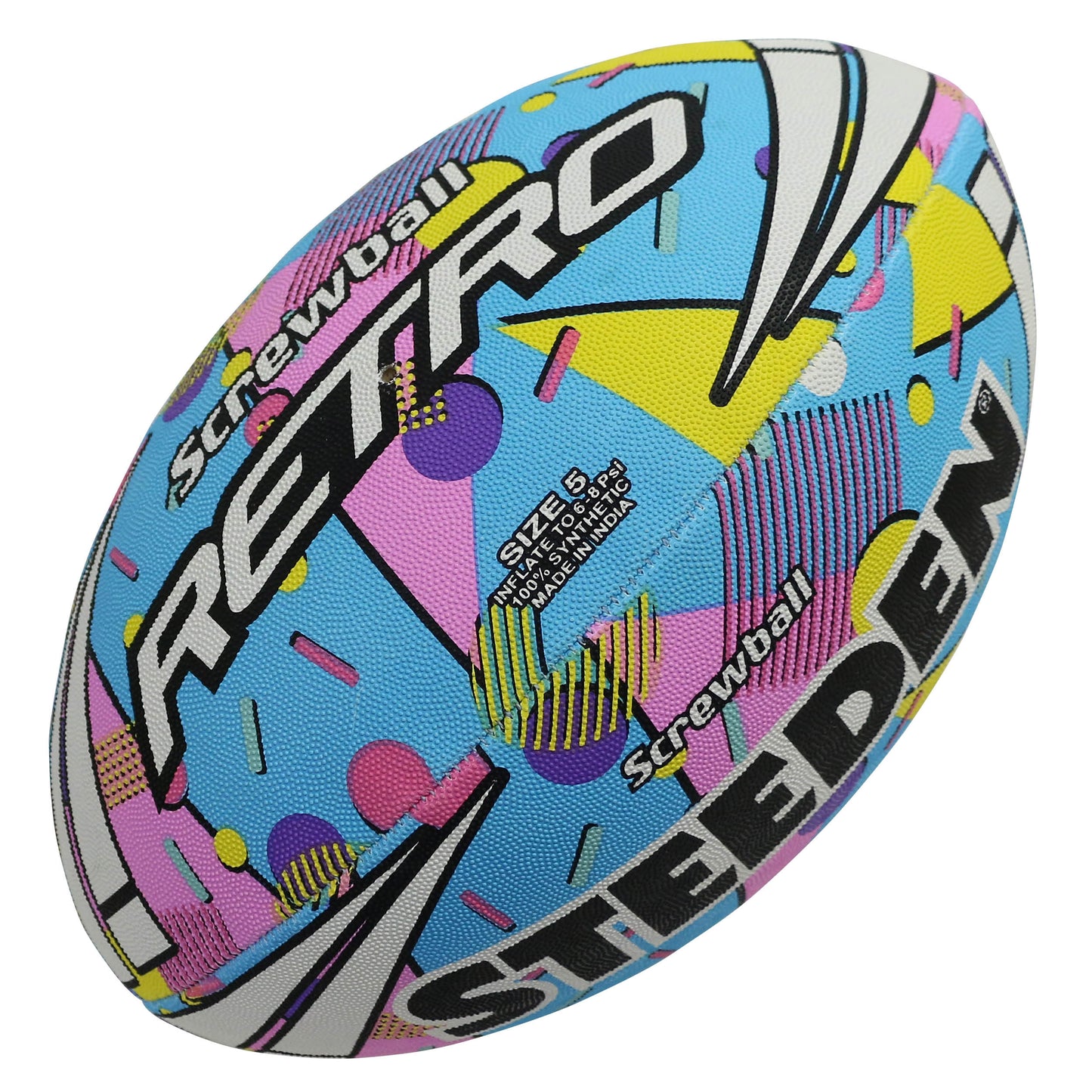 Steeden Screwball Rugby Ball Size 5