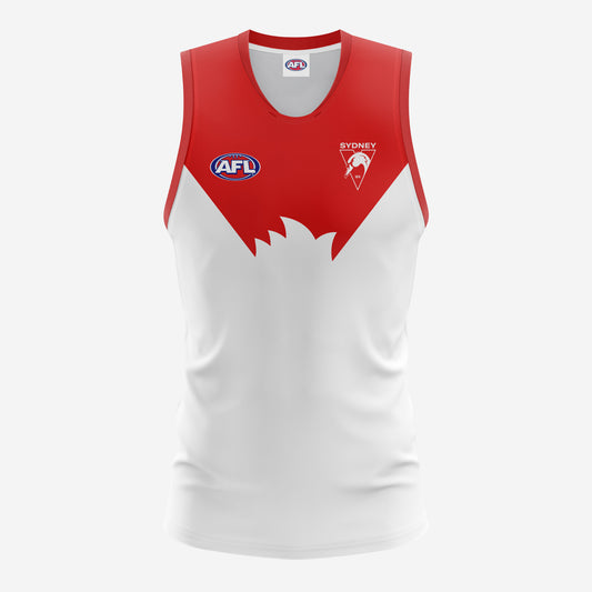 SYDNEY SWANS AFL REPLICA ADULT GUERNSEY
