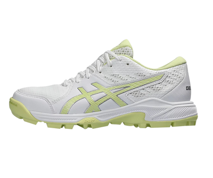 Asics Gel Peake 2 Women's Cricket Rubber Shoe White/Huddle Yellow