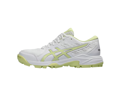 Asics Gel Peake 2 Women's Cricket Rubber Shoe White/Huddle Yellow