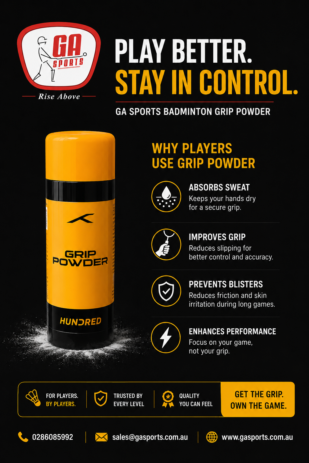 Badminton Grip Powder