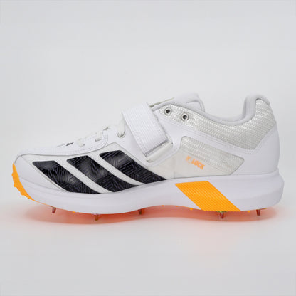 Adidas Adipower Vector 20 Cricket Spikes White/Aurora