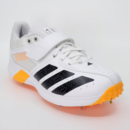 Adidas Adipower Vector 20 Cricket Spikes White/Aurora