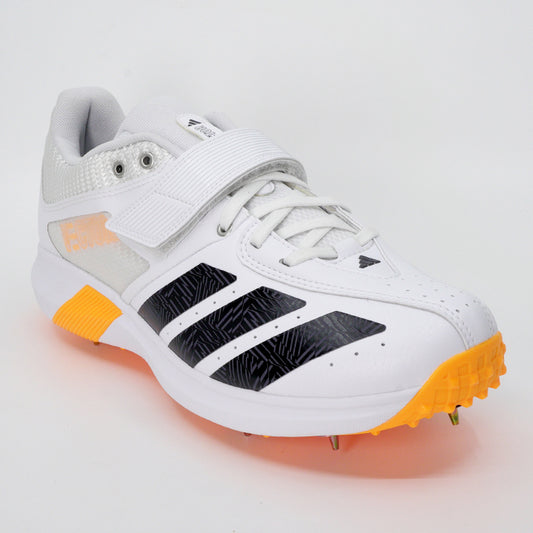 Adidas Adipower Vector 20 Cricket Spikes White/Aurora