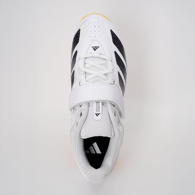 Adidas Adipower Vector 20 Cricket Spikes White/Aurora