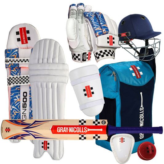 Gray Nicolls Junior Cricket Kit with Helmet