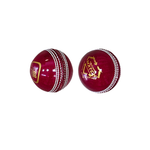 GA Match Cricket Ball 156g(White or Red)