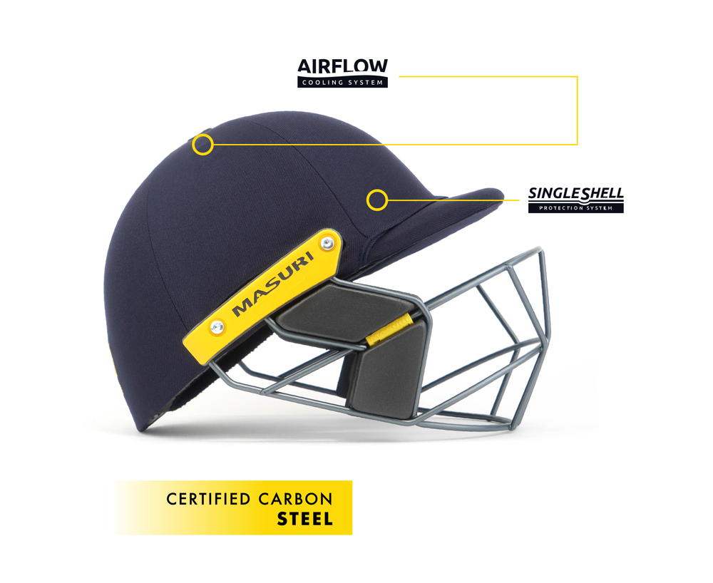 Masuri TLINE Steel Cricket Helmet Junior